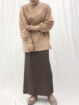 「Ifuru（イフル）のアイテム」を使った、Ifuru_officialさん（レディース・160cm）の秋コーディネート