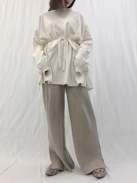 「Ifuru（イフル）のアイテム」を使った、Ifuru_officialさん（レディース・160cm）の秋コーディネート