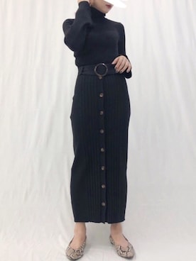 「Ifuru（イフル）のアイテム」を使った、Ifuru_officialさん（レディース・160cm）の秋コーディネート