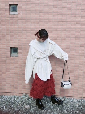 「Ifuru（イフル）のアイテム」を使った、Ifuru_officialさん（レディース・160cm）の秋コーディネート