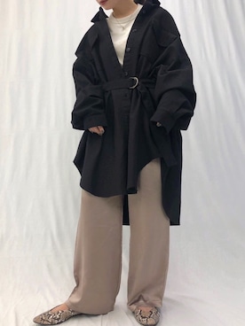 「Ifuru（イフル）のアイテム」を使った、Ifuru_officialさん（レディース・160cm）の秋コーディネート