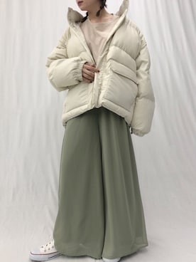 「Ifuru（イフル）のアイテム（ジャケット/アウター）」を使った、Ifuru_officialさん（レディース・160cm）の秋コーディネート