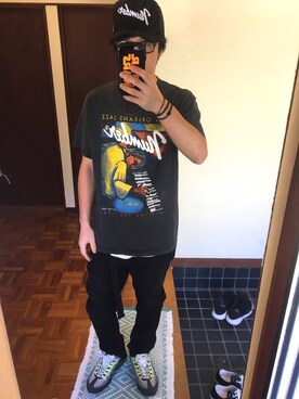「YEVS（イーブス）のアイテム（パンツ）」を使った、tommyさん（メンズ・167cm）の秋コーディネート