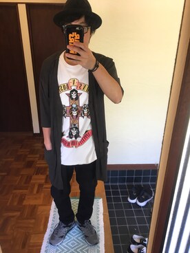 「YEVS（イーブス）のアイテム（パンツ）」を使った、tommyさん（メンズ・167cm）の秋コーディネート