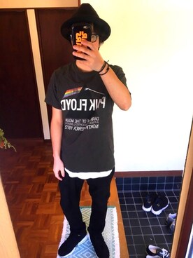 「YEVS（イーブス）のアイテム（パンツ）」を使った、tommyさん（メンズ・167cm）の秋コーディネート