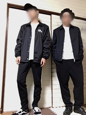 「Lui's（ルイス）のアイテム（ハンチング/ベレー帽）」を使った、tommyさん（メンズ・167cm）の春コーディネート