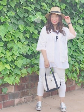 momo.さん（レディース・162cm）の夏コーディネート