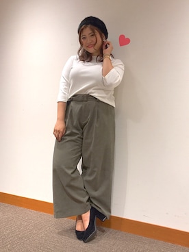 「ももコーデ」｜momo.さん（レディース・162cm）の秋コーディネート