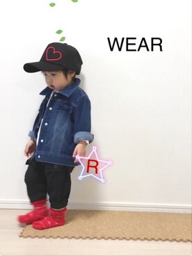 A★R さん（キッズ・80cm）の春コーディネート