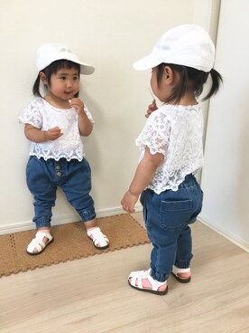 A★R さん（キッズ・80cm）の春コーディネート