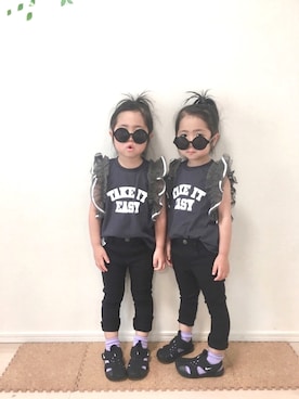 A★R さん（キッズ・92cm）の夏コーディネート