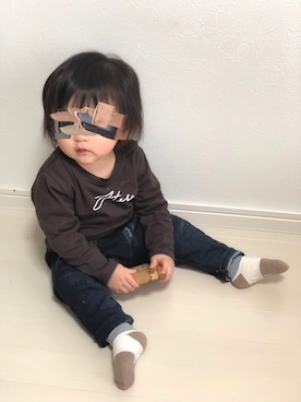 sakuto/itoさん（キッズ・70cm）の春コーディネート