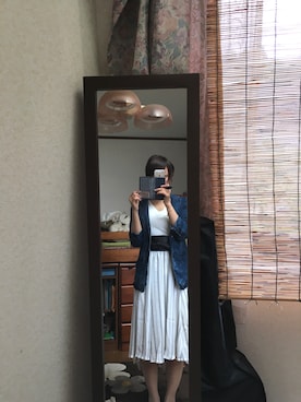「semantic design（セマンティックデザイン）のアイテム」を使った、よこやまさんさん（レディース・152cm）の夏コーディネート