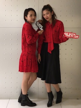 「キャンペーン」｜N.Naoさん（レディース・172cm）の秋コーディネート