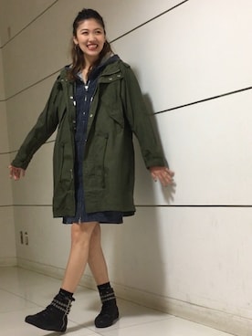 N.Naoさん（レディース・172cm）の秋コーディネート