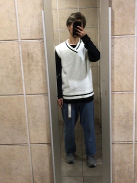 「improves（インプローブス）のアイテム（スウェット）」を使った、まさん（メンズ・174cm）の秋コーディネート