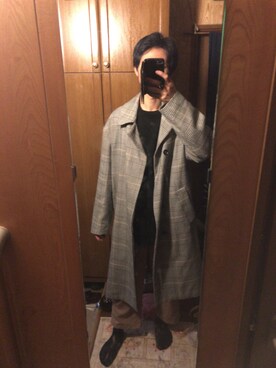 「improves（インプローブス）のアイテム（スウェット）」を使った、まさん（メンズ・174cm）の冬コーディネート