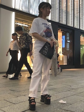 「ステッチ」｜星野りよんさん（レディース・151cm・10代）の秋コーディネート