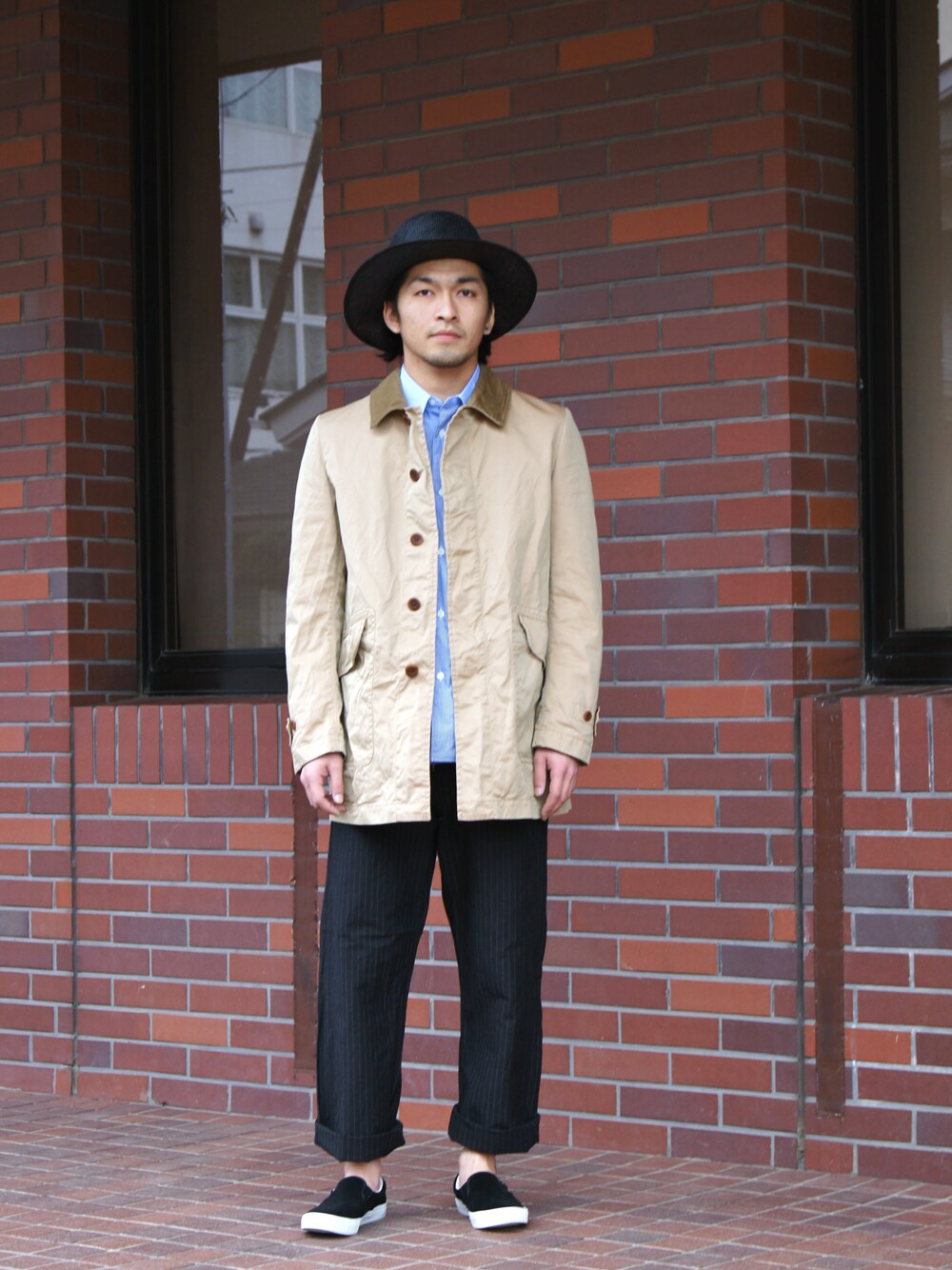 COMME des GARÇONS SHIRT ステンカラーコート