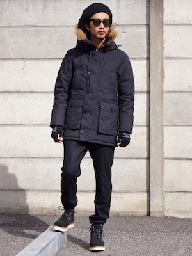 「17AW」｜UNDERPASSさん（メンズ・172cm）の秋コーディネート