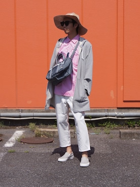 「visvim」｜UNDERPASSさん（メンズ・172cm）の春コーディネート