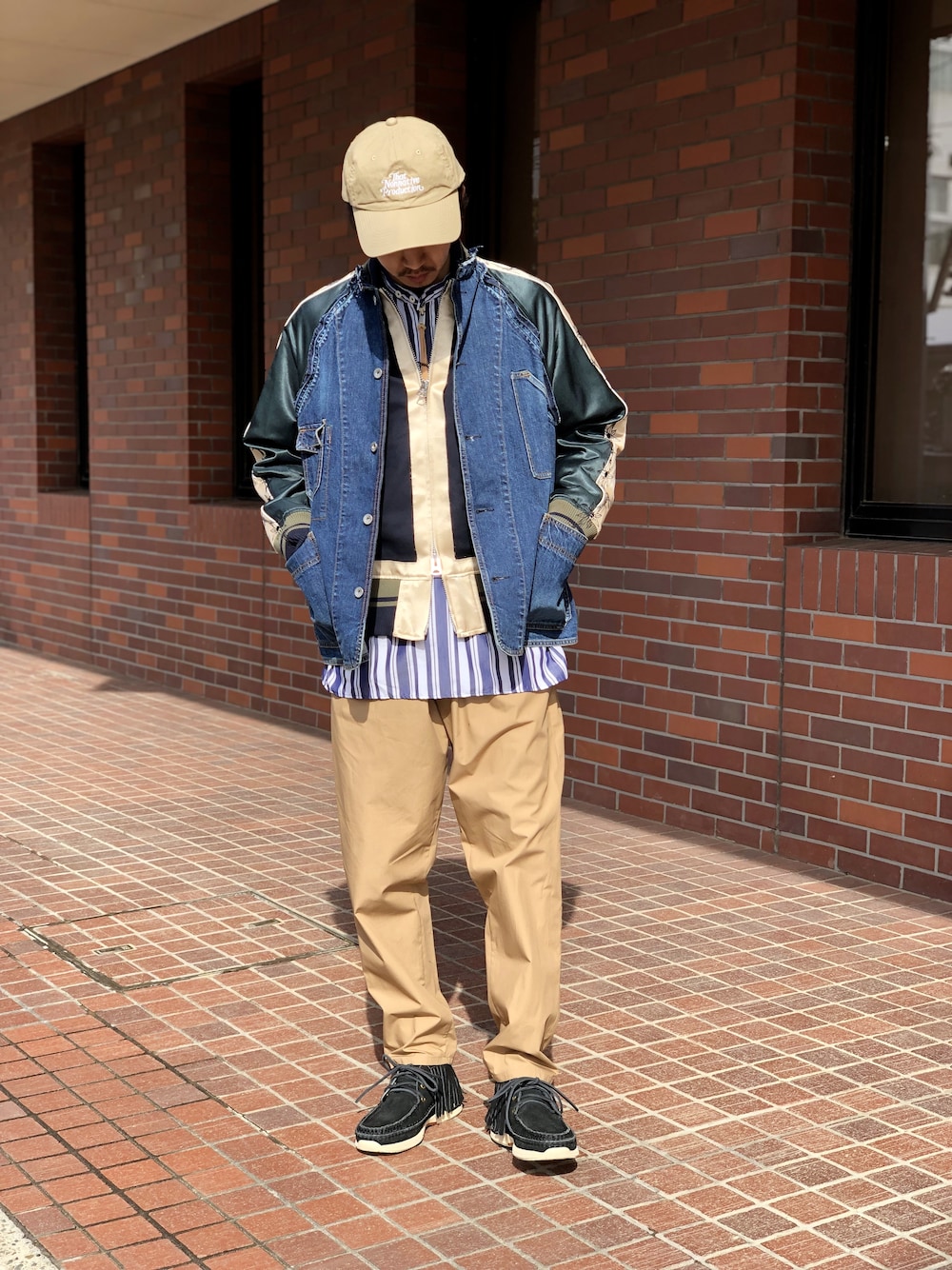 sacai × dr.woo 聞き入れ ハイブリッドカバーオール