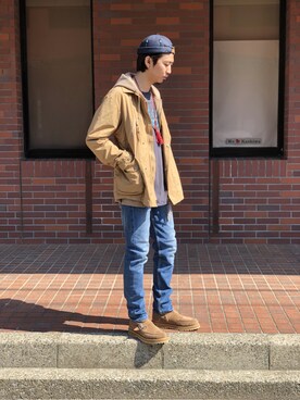 「nonnative（ノンネイティブ）のアイテム（ジャケット/アウター）」を使った、UNDERPASSさん（メンズ・172cm）の春コーディネート