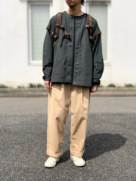 「N.HOOLYWOOD（N.ハリウッド）のアイテム（ジャケット/アウター）」を使った、UNDERPASSさん（メンズ・172cm）の春コーディネート