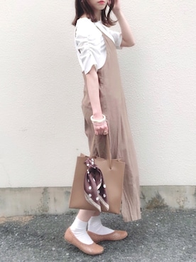 「DHOLIC（ディーホリック）のアイテム（財布/小物）」を使った、kaoruさん（レディース・158cm）の春コーディネート
