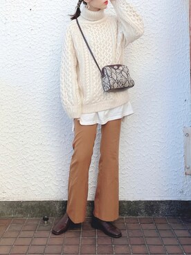 kaoruさん（レディース・158cm）の秋コーディネート