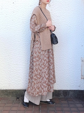 kaoruさん（レディース・158cm）の冬コーディネート