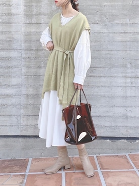 kaoruさん（レディース・158cm）の春コーディネート