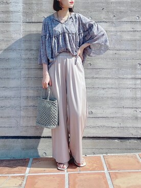 kaoruさん（レディース・158cm）の夏コーディネート