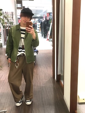 リックさん（メンズ・172cm）の春コーディネート