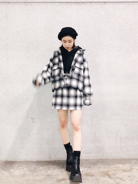 「FIG&VIPER（フィグアンドバイパー）のアイテム（ブーツ）」を使った、mihoyokotaさん（レディース・156cm）の秋コーディネート