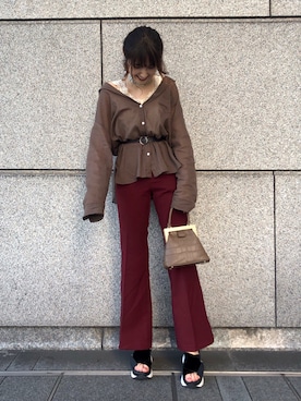 yuriさん（レディース・160cm）の秋コーディネート