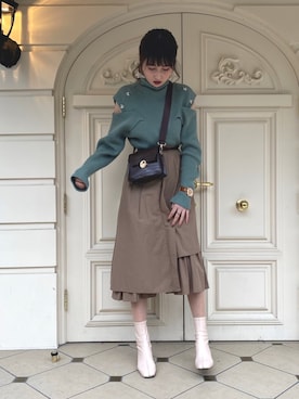 yuriさん（レディース・160cm）の冬コーディネート