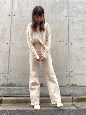 「tone（トーン）のアイテム」を使った、yuriさん（レディース・160cm）の春コーディネート