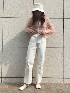 「EPIMI E'PIMMY（エピミエピミー）のアイテム」を使った、yuriさん（レディース・160cm）の夏コーディネート