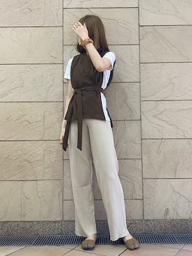 yuriさん（レディース・160cm）の夏コーディネート