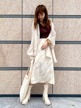 「PairPair（ペアペア）のアイテム」を使った、yuriさん（レディース・160cm）の秋コーディネート