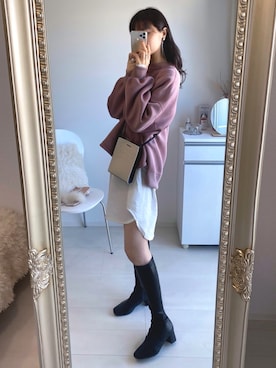 「coca（coca）（コカ）のアイテム」を使った、yuriさん（レディース・160cm）の秋コーディネート