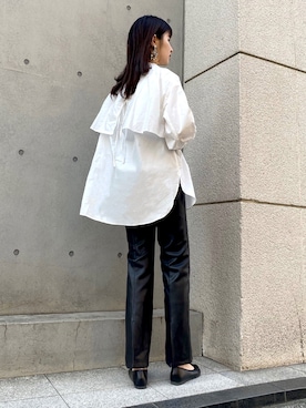 「アイテム（イヤリング）」を使った、yuriさん（レディース・160cm・20代）の冬コーディネート