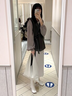 「chuclla（チュクラ）のアイテム（ブーツ）」を使った、yuriさん（レディース・160cm）の春コーディネート
