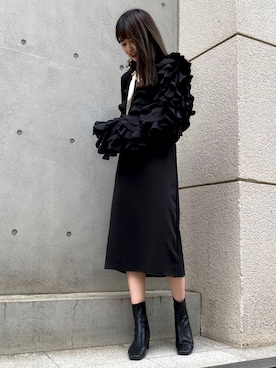 「leinwande（ラインヴァンド）のアイテム」を使った、yuriさん（レディース・160cm）の春コーディネート