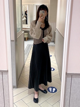 「VIVIAN（ヴィヴィアン）のアイテム（パンプス）」を使った、yuriさん（レディース・160cm）の春コーディネート