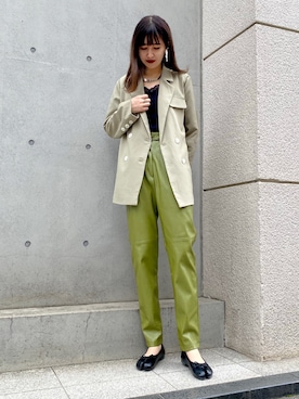 「VIVIAN（ヴィヴィアン）のアイテム（パンプス）」を使った、yuriさん（レディース・160cm）の春コーディネート