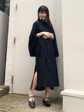 「UJOH（ウジョー）のアイテム」を使った、yuriさん（レディース・160cm）の夏コーディネート