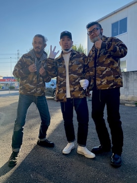 「チャックテイラー」｜「アイテム（ナイロンジャケット）」を使った、ironhearttoyoyamaさん（メンズ・173cm）の秋コーディネート