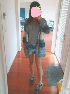 「cotton on（コットンオン）のアイテム（その他アウター）」を使った、15さん（レディース・165cm）の春コーディネート